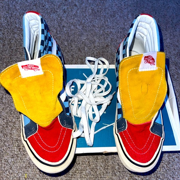 Vans Shoes Men 9 Women 5 Vans Sk8 Hi 38 Reissue 50th Anniversary